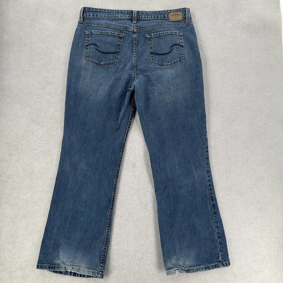 Levi's Blue Jeans Bootcut Mid Rise Ladies Denim Womens 14 Short 34X28‎ - Picture 2 of 11